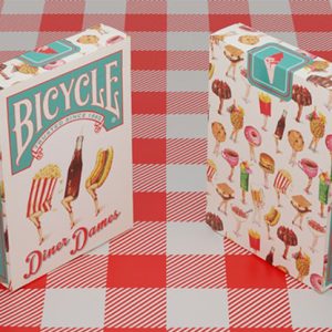 Bicycle Diner Dames Playing Cards by Kelly Gilleran