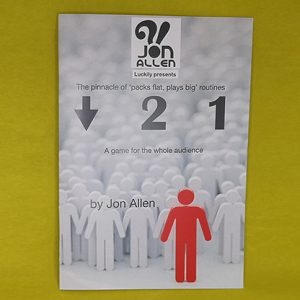 DOWN TO ONE (Gimmicks & Online Instructions) by Jon Allen – Trick