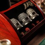 Artisan Engraved Cups and Balls in Display Box by TCC – Trick