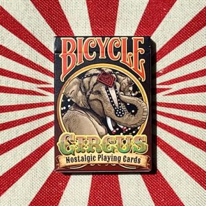 Gilded Bicycle Circus Nostalgic Playing Cards