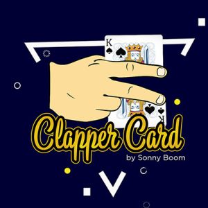 CLAPPER CARD (Gimmicks and Online Instructions) by Sonny Boom – Trick