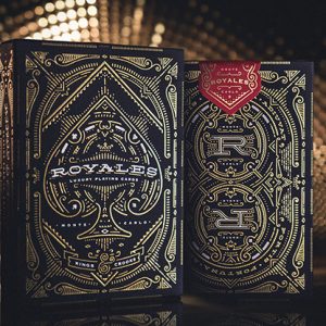 Royales (Midnight Blue) Playing Cards by Kings and Crooks