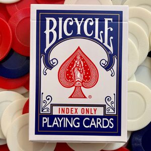 Bicycle Index Only Blue Playing Cards