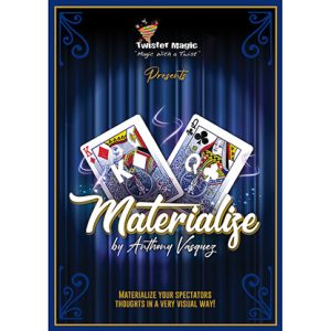MATERIALIZE (KD) by Anthony Vasquez & Twister Magic – Trick