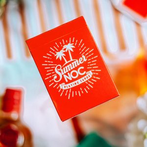 Summer NOC Pro Sunset (Orange) Playing Cards