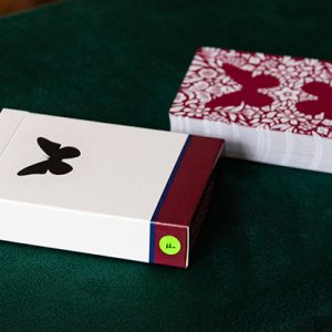 Oneway Butterfly Playing Cards Version 2 (Red) by Ondrej Psenicka