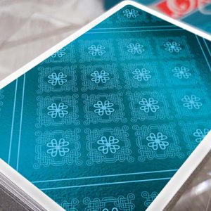 Oxalis (Teal Edition) Playing Cards