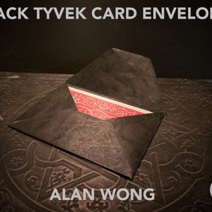 Black Tyvek Card Envelopes (10 pk) by Alan Wong – Trick