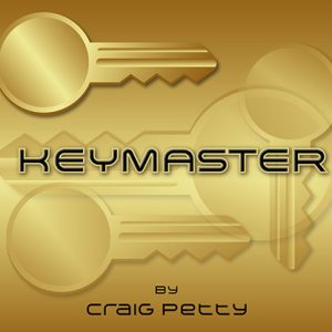 Keymaster Brass (Gimmicks and Online Instructions) by Craig Petty – Trick