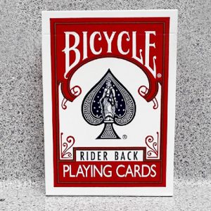Bicycle 2 Faced Red (Mirror Deck Same on both sides) Playing Card