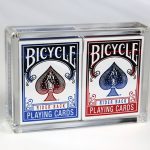 Bicycle Rider Back Mini Limited Edition (2 Pack With Foil Tucks In Carat Case) by US Playing Card Co