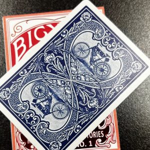 Bicycle Foil AutoBike No. 1 (Blue) Playing Cards