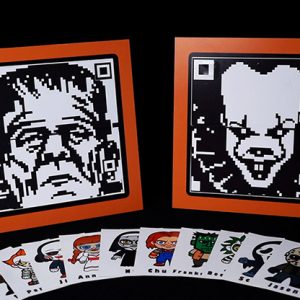QR HALLOWEEN PREDICTION FRANKENSTEIN (Gimmicks and Online Instructions) by Gustavo Raley – Trick