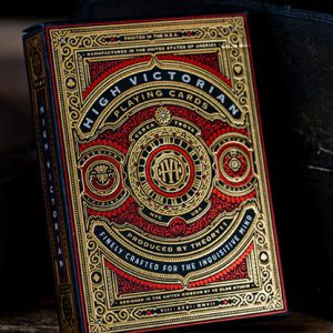 High Victorian (Red) Playing Cards by theory11