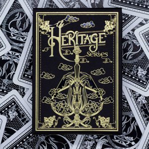 The Heritage Series Spades Playing Cards