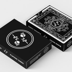 Black Roses Playing Cards (Fully Marked)