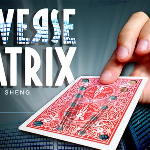 REVERSE MATRIX BLUE (Gimmicks and Online Instructions) by Chiam Yu Sheng – Trick