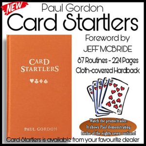 Card Startlers by Paul Gordon – Book