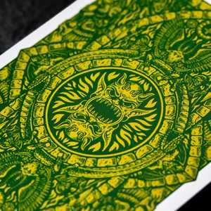 Inferno Emerald Blaze Edition Playing Cards