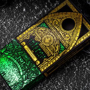 Inferno Emerald Blaze Edition Playing Cards