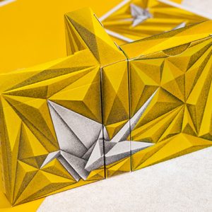 1000 Cranes V3 Playing Cards by Riffle Shuffle