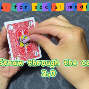 Straw Through Card 2.0 by Dingding video DOWNLOAD