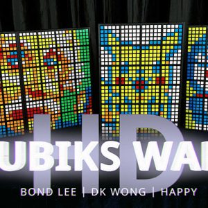 RUBIKS WALL HD Complete Set (Gimmicks and Online Instructions) by Bond Lee – Trick