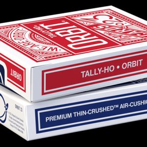 Orbit Tally Ho Circle Back (Red) Playing Cards