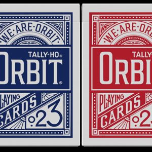 Orbit Tally Ho Circle Back (Blue) Playing Cards