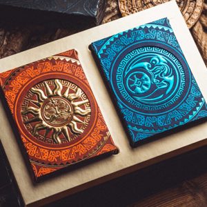 Maya 2 Deck set (Moon and Sun) Playing Cards