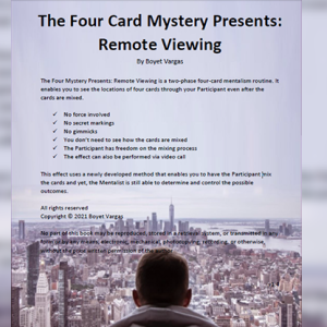 TFCM Presents – Remote Viewing by Boyet Vargas eBook DOWNLOAD