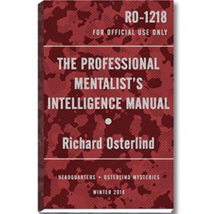 The Professional Mentalist’s Intelligence Manual  by Richard Osterlind – Book