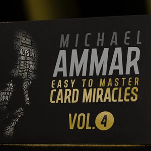 Easy to Master Card Miracles (Gimmicks and Online Instruction) Volume 4 by Michael Ammar – Trick