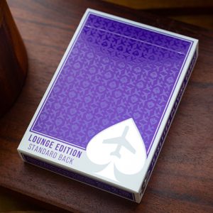 Lounge Edition in Passenger Purple by Jetsetter Playing Cards