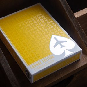 Lounge Edition in Taxiway Yellow by Jetsetter Playing Cards