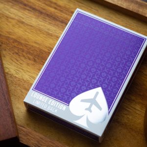 Limited Edition Lounge  in Passenger Purple by Jetsetter Playing Cards