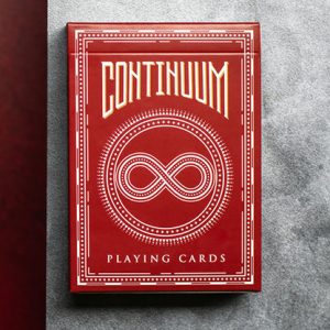 Continuum Playing Cards (Burgundy)