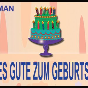 HAPPY BIRTHDAY TORN AND RESTORED (German) 25 PK. by Uday’s Magic World – TRICK