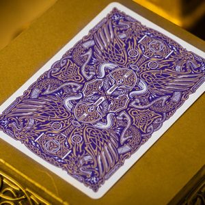 Gods of Norse Purple Royale Playing Cards