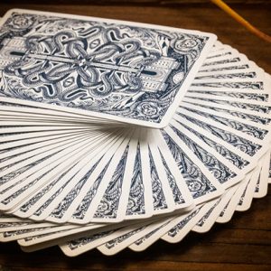 Babylon (Cerulean Blue) Playing Cards by Riffle Shuffle