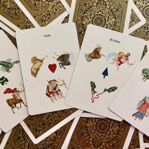 Gilded Astrological Hodges Playing Cards