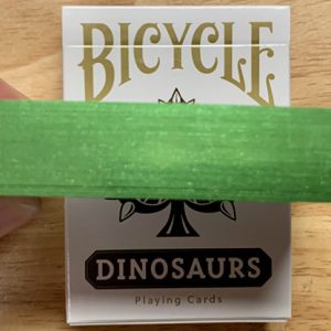 Gilded Bicycle Dinosaur Playing Cards