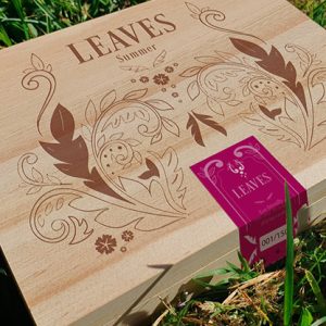 Wooden Leaves Summer Box Set Playing Cards by Dutch Card House Company