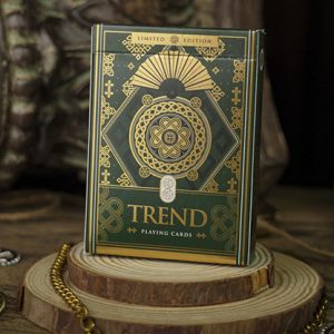 Trend (Green) Playing Cards by TCC