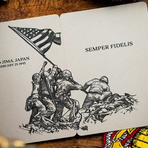 Marines Playing Cards by Kings Wild Project