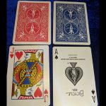 Magnetic Card- Bicycle Cards (2 Per Package) Double Back Blue by Chazpro – Trick