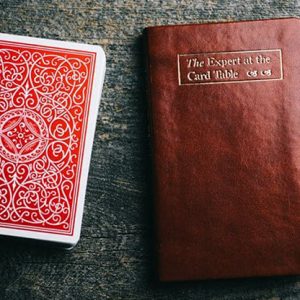 Pocket The Expert at the Card Table by Erdnase (Erdnase Bible-Chestnut Brown) – Book