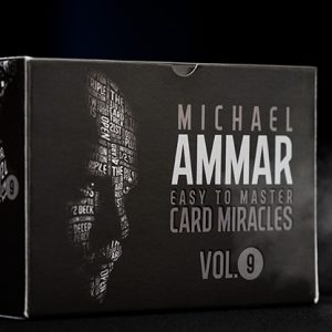 Easy to Master Card Miracles (Gimmicks and Online Instruction) Volume 9 by Michael Ammar – Trick