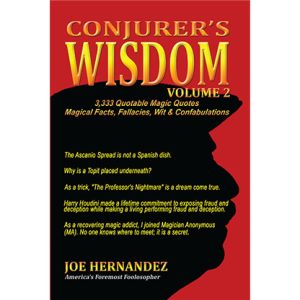 Conjuror’s Wisdom Vol 2 by Joe Hernandez – Book