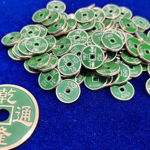 MINI CHINESE COIN GREEN by N2G – Trick